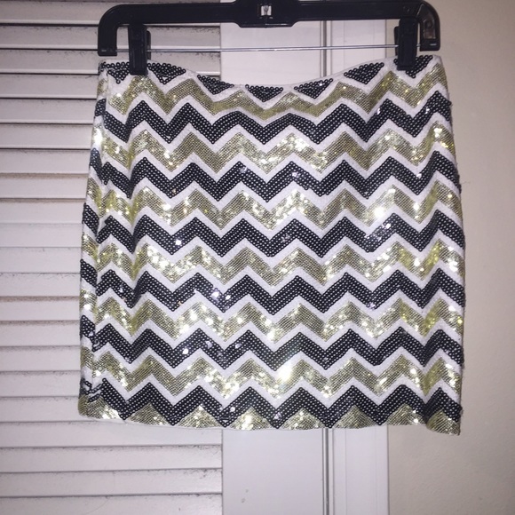Sequin skirt