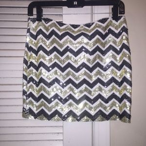 Sequin skirt