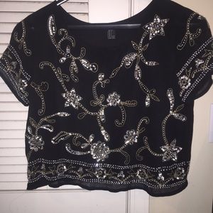 Sequin shirt
