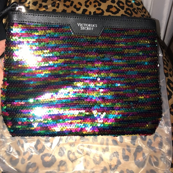 Sequined Victoria Secret Bag