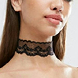 COMING SOON!  New Black Lace Choker