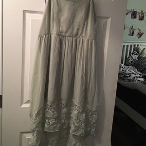 Green sundress from Urban Outfitters