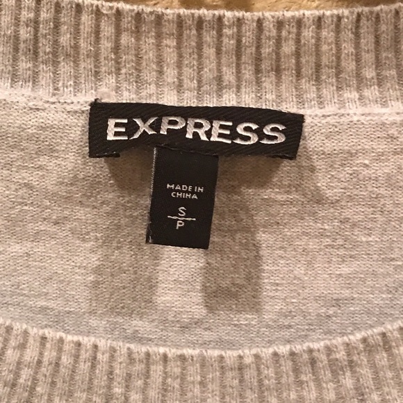 Express leopard sequined sweater. - Picture 3 of 3