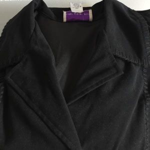 3PC MICRO SUEDE PANT SUIT