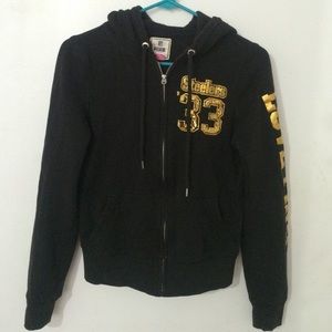 Victoria's Secret Steelers zip up.