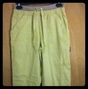 Lime green scrubs pants