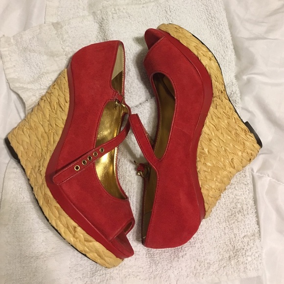 Mary Jane wedges