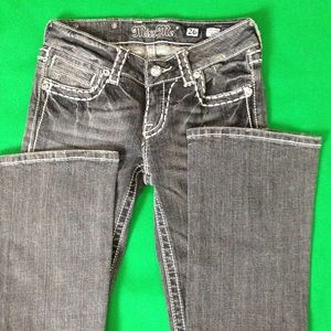 Miss Me jean size 26 boot cut jp5109-3 bling stone
