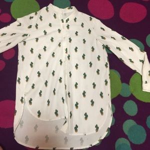 Forever 21 Cactus Shirt