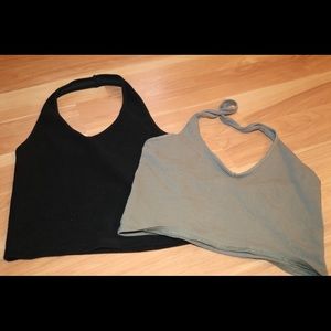 Halter neck crops
