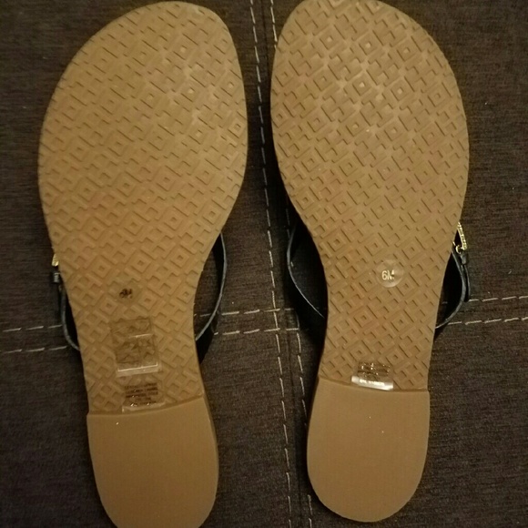 Tory Burch Monogram Flat Size 6 - Picture 2 of 4