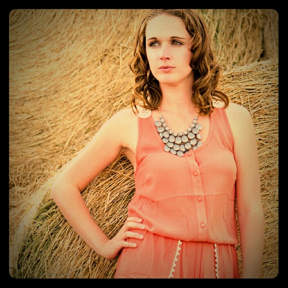 Crocheted Romper - Picture 1 of 4