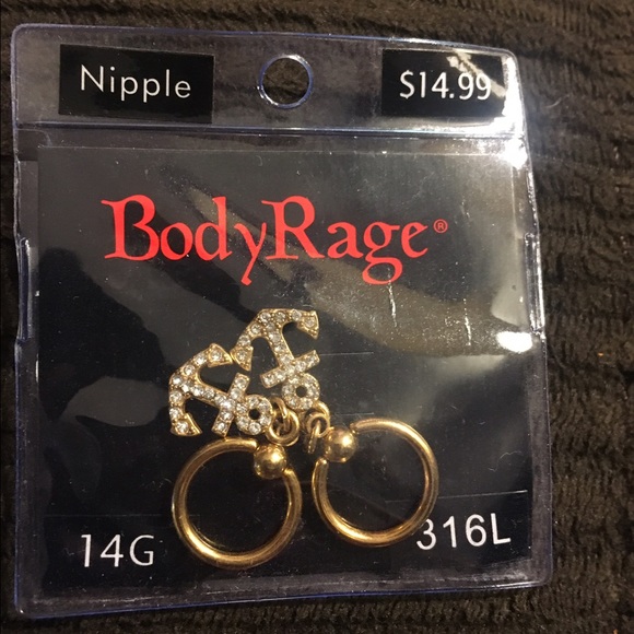 Hot topic Nipple ring