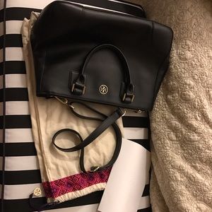 Tory burch Robinson double Zip