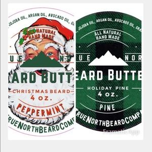 TRUE NORTH BEARD CO BEARD BUTTER BUNDLE XMAS/PINE