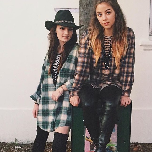 LF Furst Of A Kind Lace Up Flannel