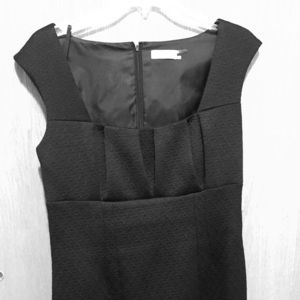 Calvin Klein Brocade Square Neck Cocktail Dress