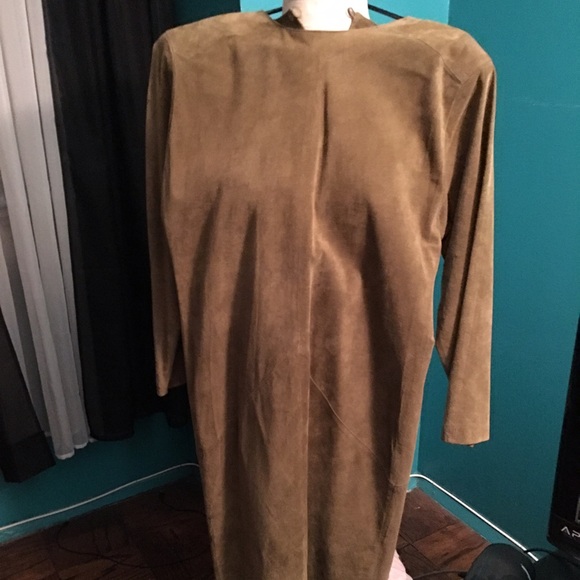 Oliver Green Suede Vintage Dress