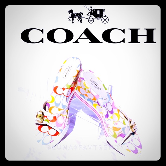 coach wedge sandals price