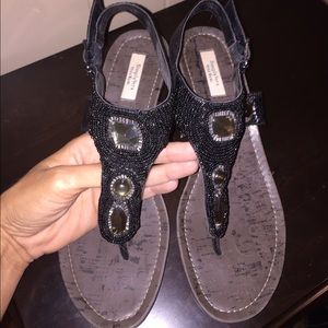 Simply Vera Black w/ Bead Embellishments & Stones