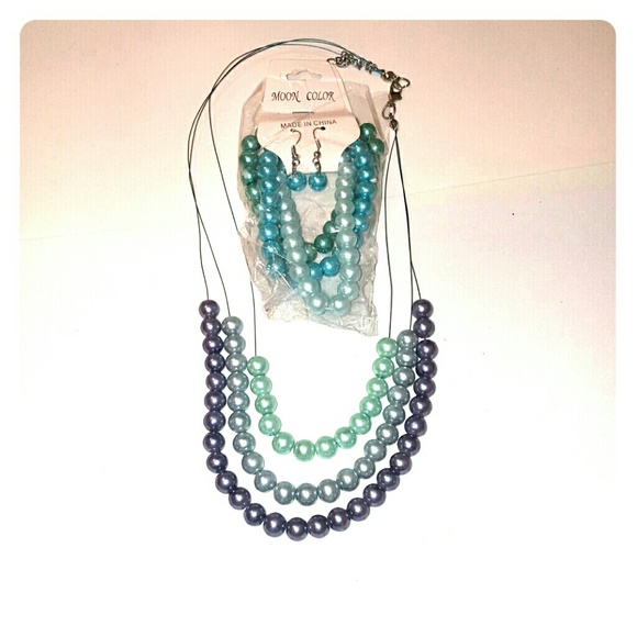 Blutiful Beaded Earring, Bracelet, and Necklace - Picture 1 of 1