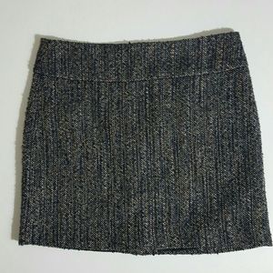 Willi Smith Wool Mini Skirt Size 6 Fully Lined