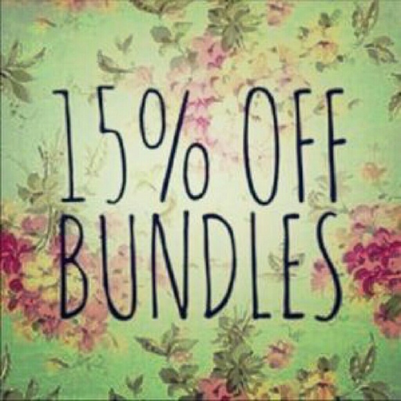 Bundle and Save! 15% off 2 or more!
