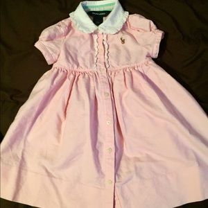 Ralph Lauren timeless toddler dress.