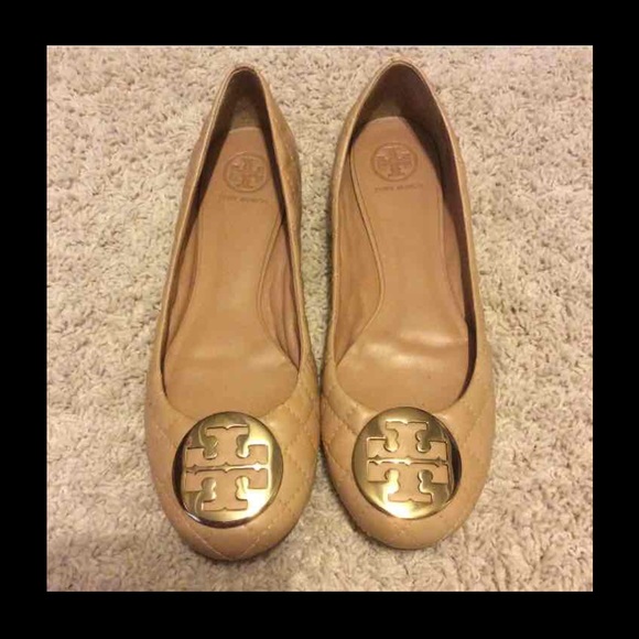 Like New Size 10.5 Tory Burch Flats