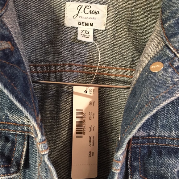Jcrew Denim Jacket - Picture 2 of 2