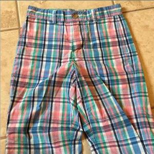 Vineyard vines boys size 8 plaid pants