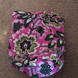 Ditty lined Vera Bradley drawstring bag