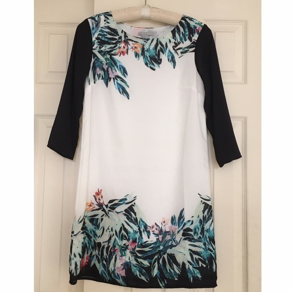H&M flower print dress
