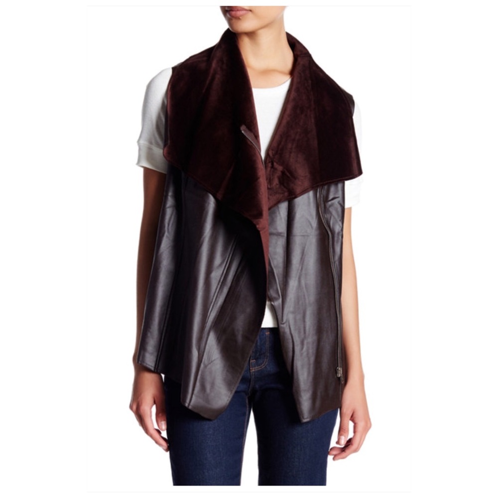 Vegan Leather Vest