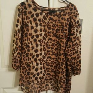 Animal Print Top