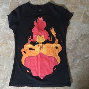Adventure Time Tshirt Flame Princess Size M