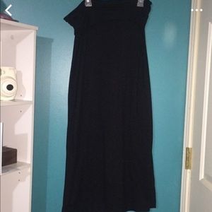 BlackMaxi Skirt