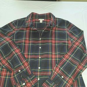 J.Crew tartan shirt