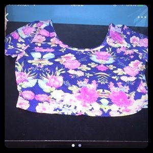 Floral Crop Top