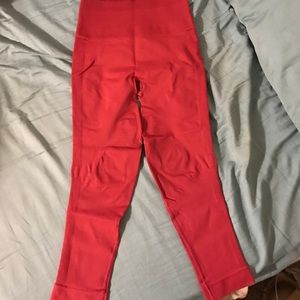 Red Lululemon pant