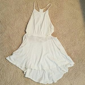 Free People High low scrappy tank