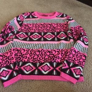 BOOHOO aztec sweater