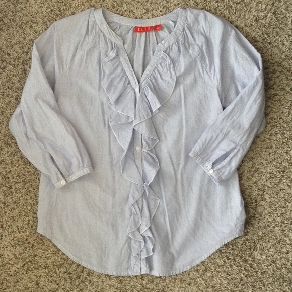 Elle Ruffle Top!