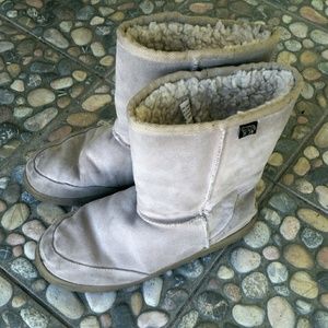Australian Boot Company Cow Suede Sheep Fur W9/M8