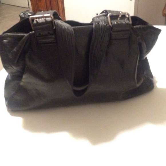 AUTHENTIC leather satchel made by KALE SISTERS - Picture 1 of 4