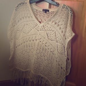 Beautiful tan poncho