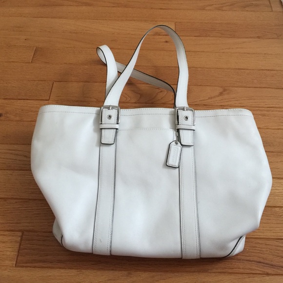 Coach bag, White