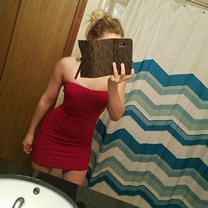 LAST WEEK TO BUY! Red mini dress