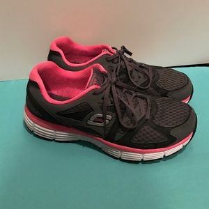 Skechers Memory Foam Lightweight athletic shoes.