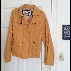 Mustard yellow jacket